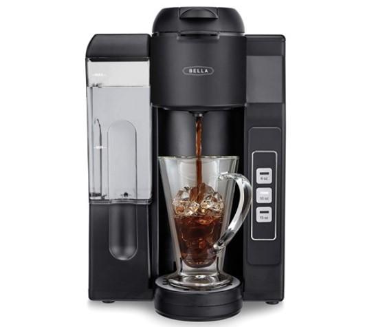 Bella Dual Brew Single Serve Programmable K-Cup Coffee Maker for $27.99