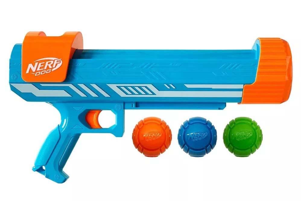 Nerf 18in Blaster with TPR Sonic Ball Dog Toy 3 Pack for $11.99 Shipped