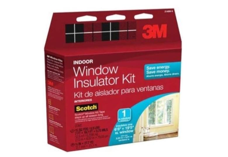 3M Indoor Window Insulator Kit Film for $11.20