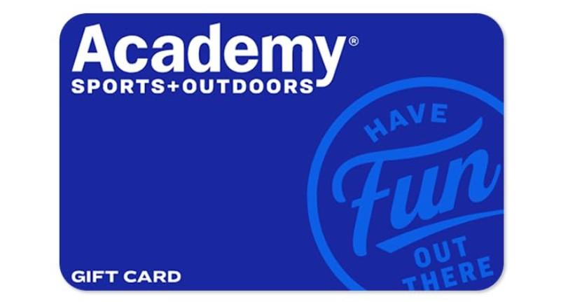 Academy Sports + Outdoors Discounted Gift Card for 20% Off