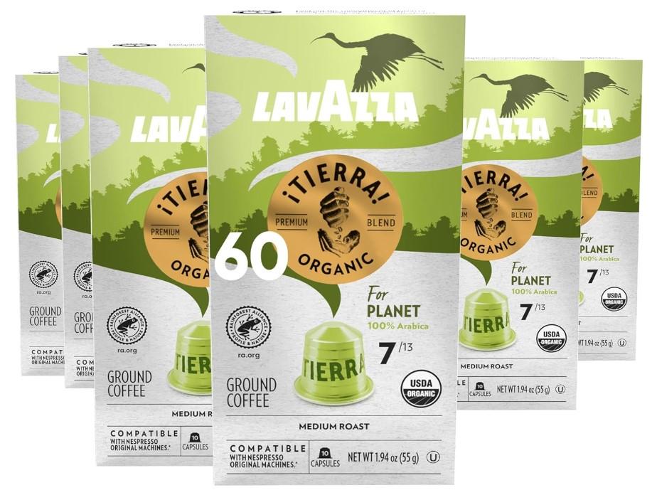 Nespresso Lavazza Tierra for Planet Aluminum Capsules for $13.12