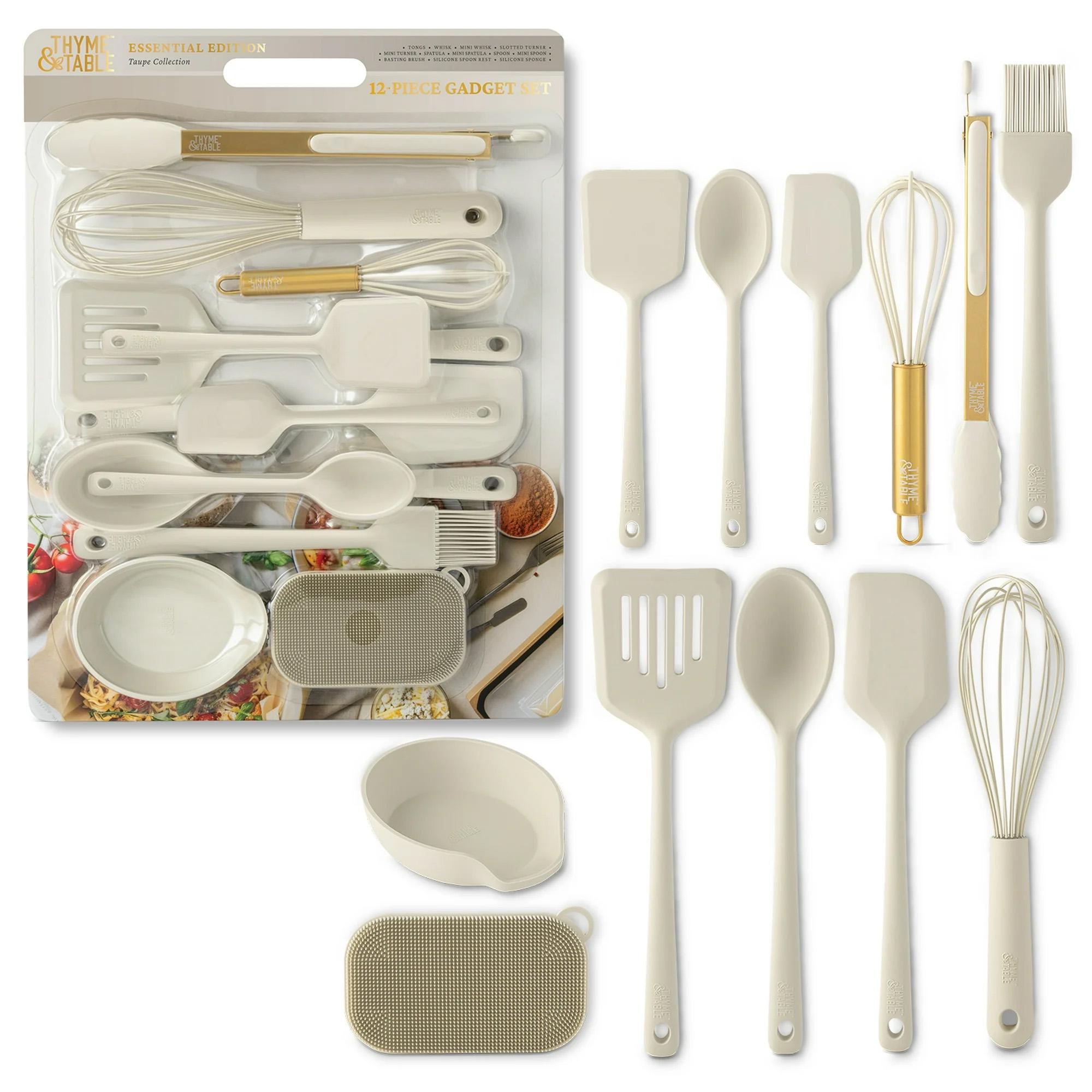 Thyme and Table 12-Piece Silicone Cooking Utensil Set for $15