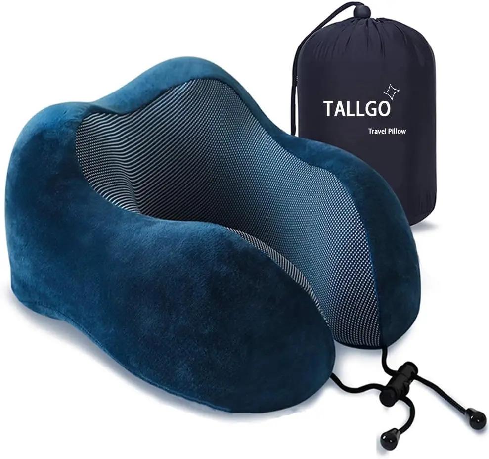 Travel Memory Foam Head Support Neck Pillow for $10.99