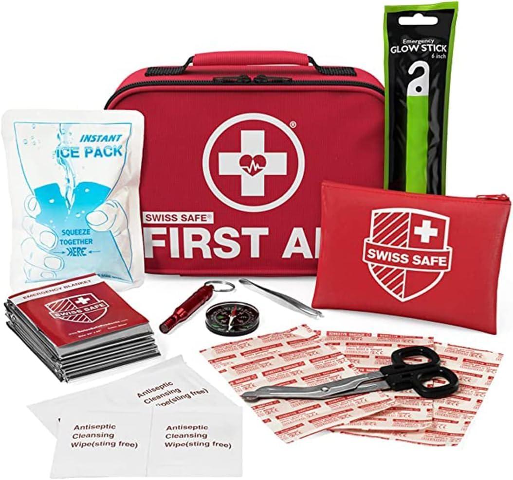 Swiss Safe 2-in-1 First Aid Kit for $12.49