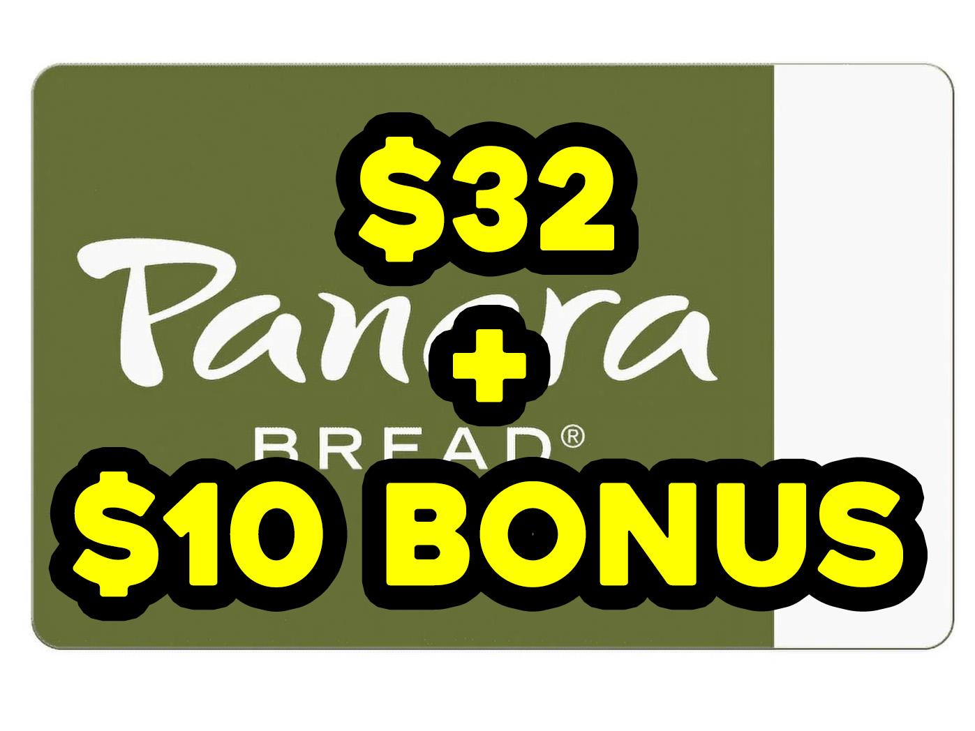 $42 Worth of Panera Bread Gift Cards for $25.60