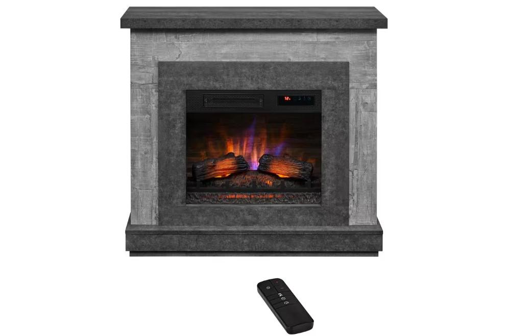 StyleWell Wildercliff 45in Electric Fireplace Wall Mantel for $137 Shipped