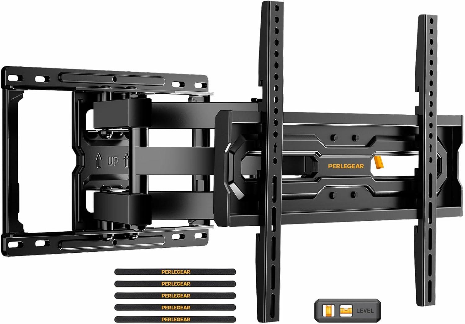 Perlegear Full Motion TV Mount for $21.08 Shipped