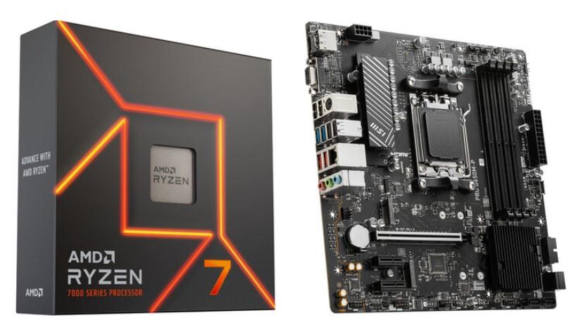 AMD Ryzen 7 CPU + AMD PRO B650M-P Motherboard for $314.99 Shipped