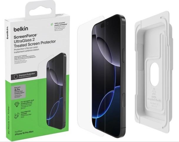 iPhone 16 Pro or Pro Max Belkin Screen Protector for $4.99