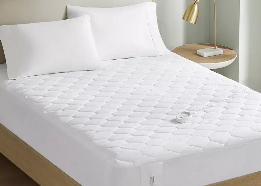 Serta Cotton Rich Heated Mattress Pad for $17.33