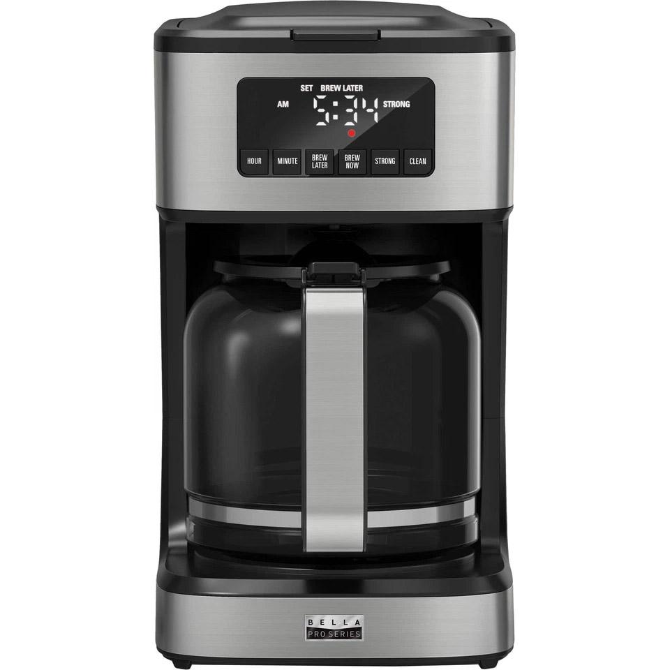 Bella Pro 12-Cup Programmable Coffee Maker for $19.99 Shipped