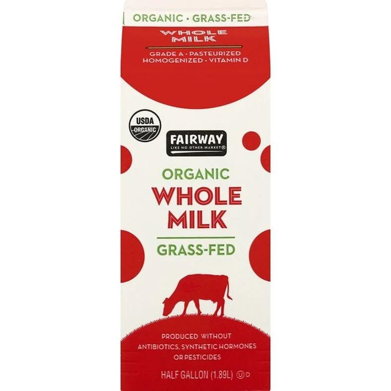 Fairway Organic Milk 64oz for Free After Rebate