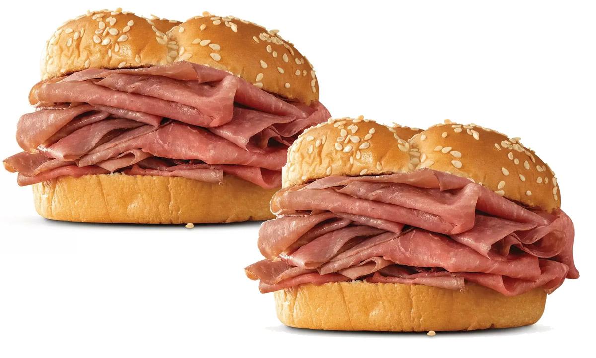 Free Arbys Buy One Get One Sandwich