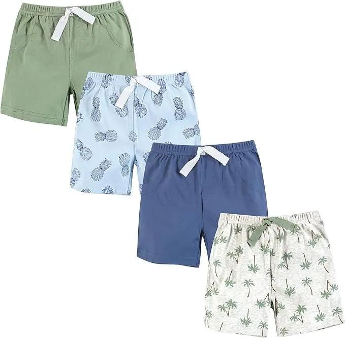 Hudson Baby Baby Shorts Bottoms 4-Pack for $8.53