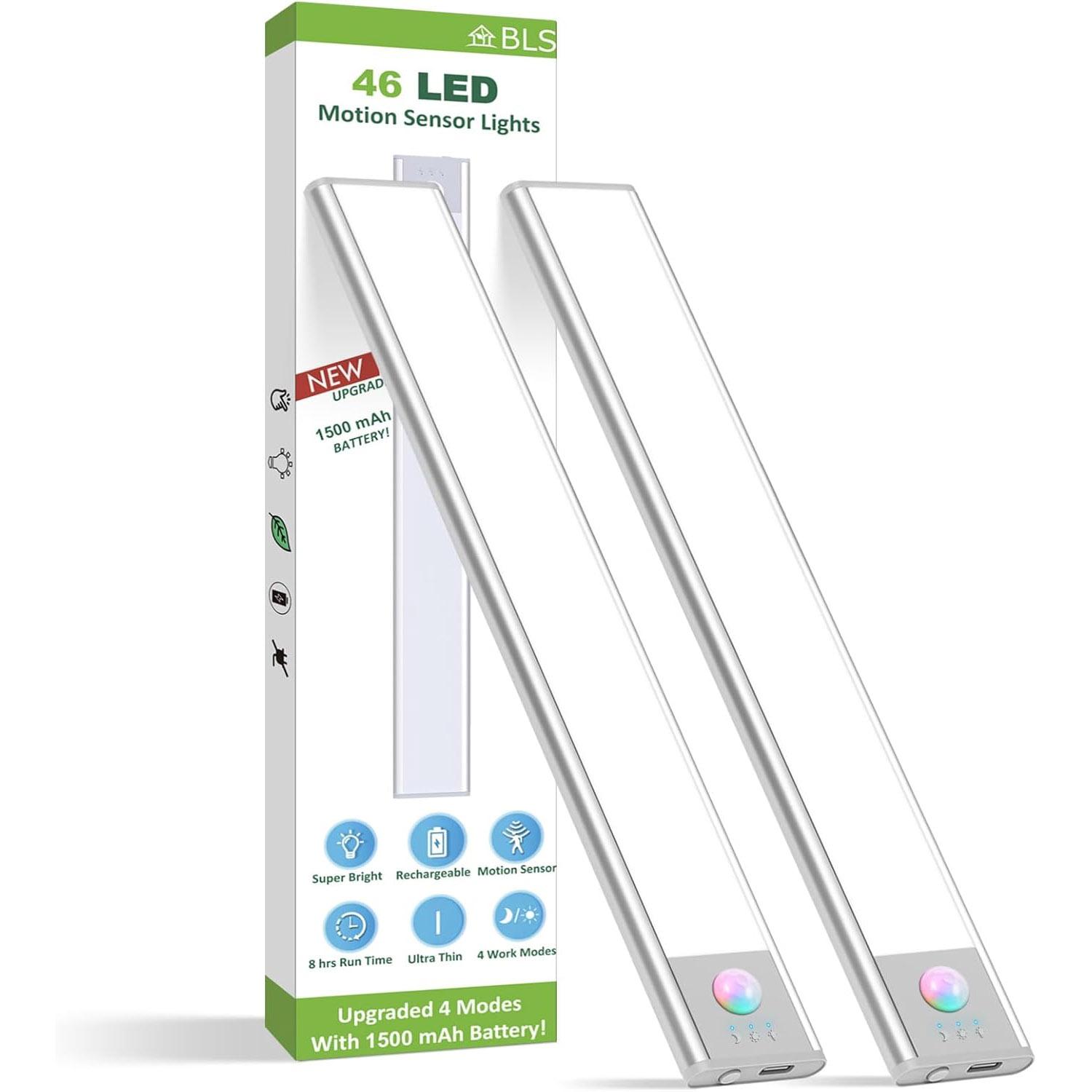 BLS Under Cabinet Lights 2 Pack for $9.99