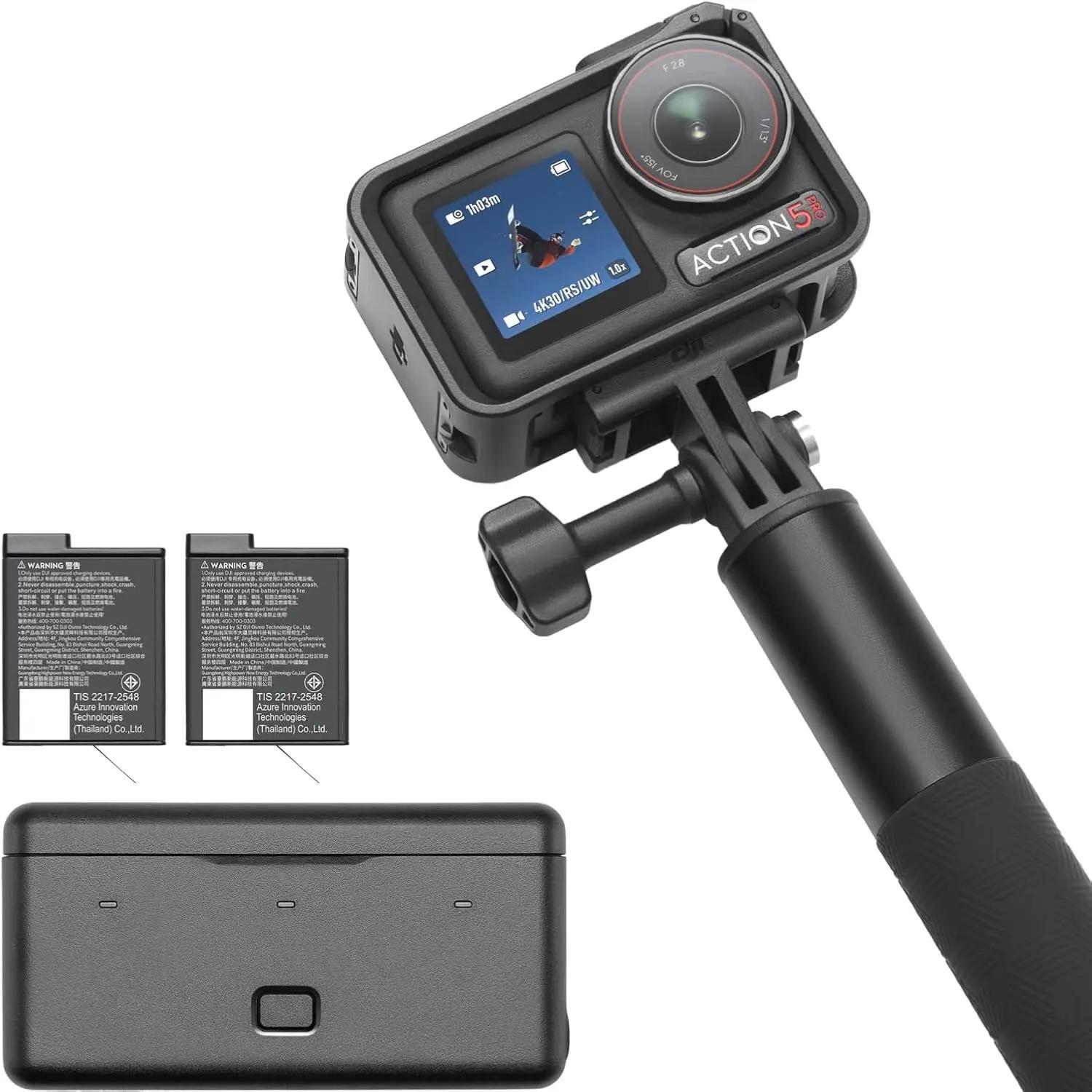 DJI Osmo Action 5 Pro Adventure Combo Action Camera 4K for $369 Shipped