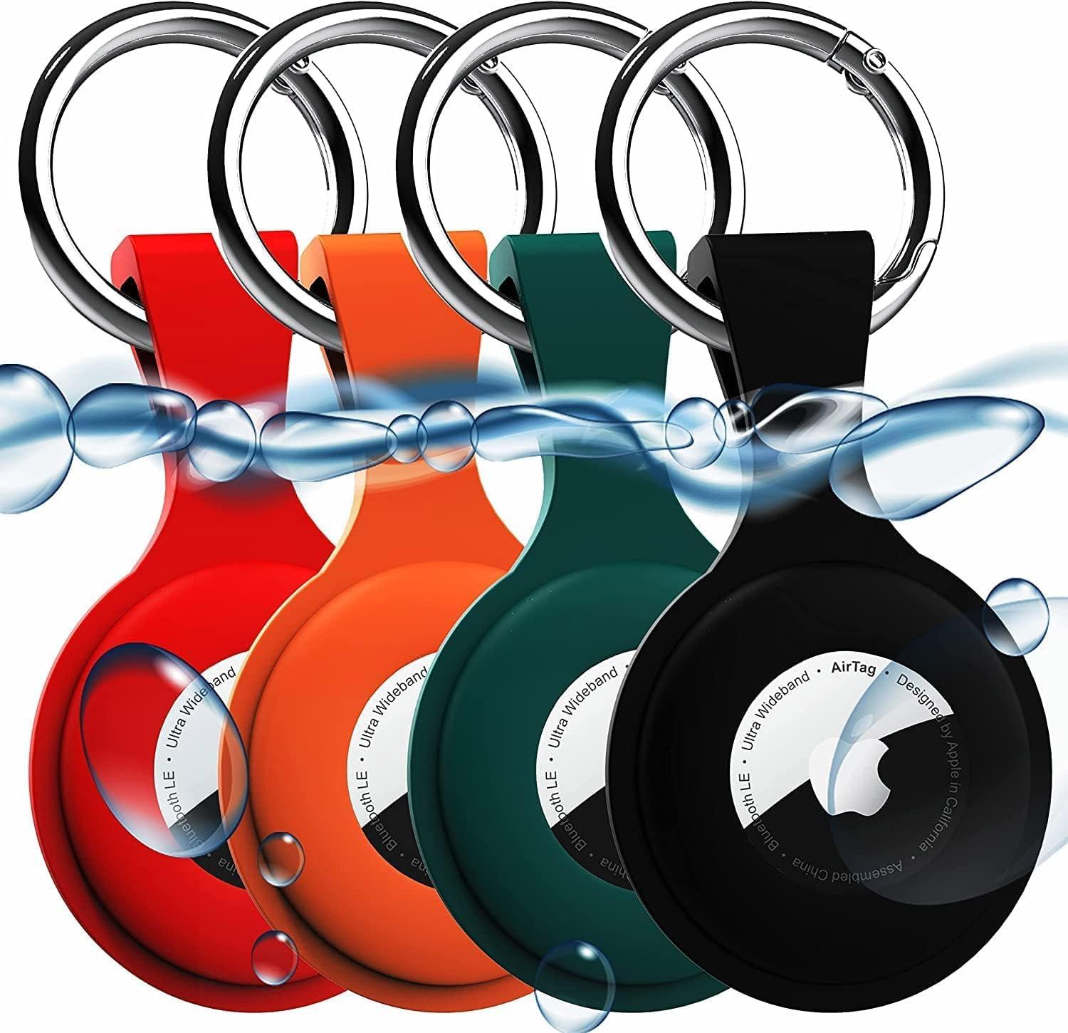 AirTag Holder with Keychain AirTag Case 4 Pack for $3.49