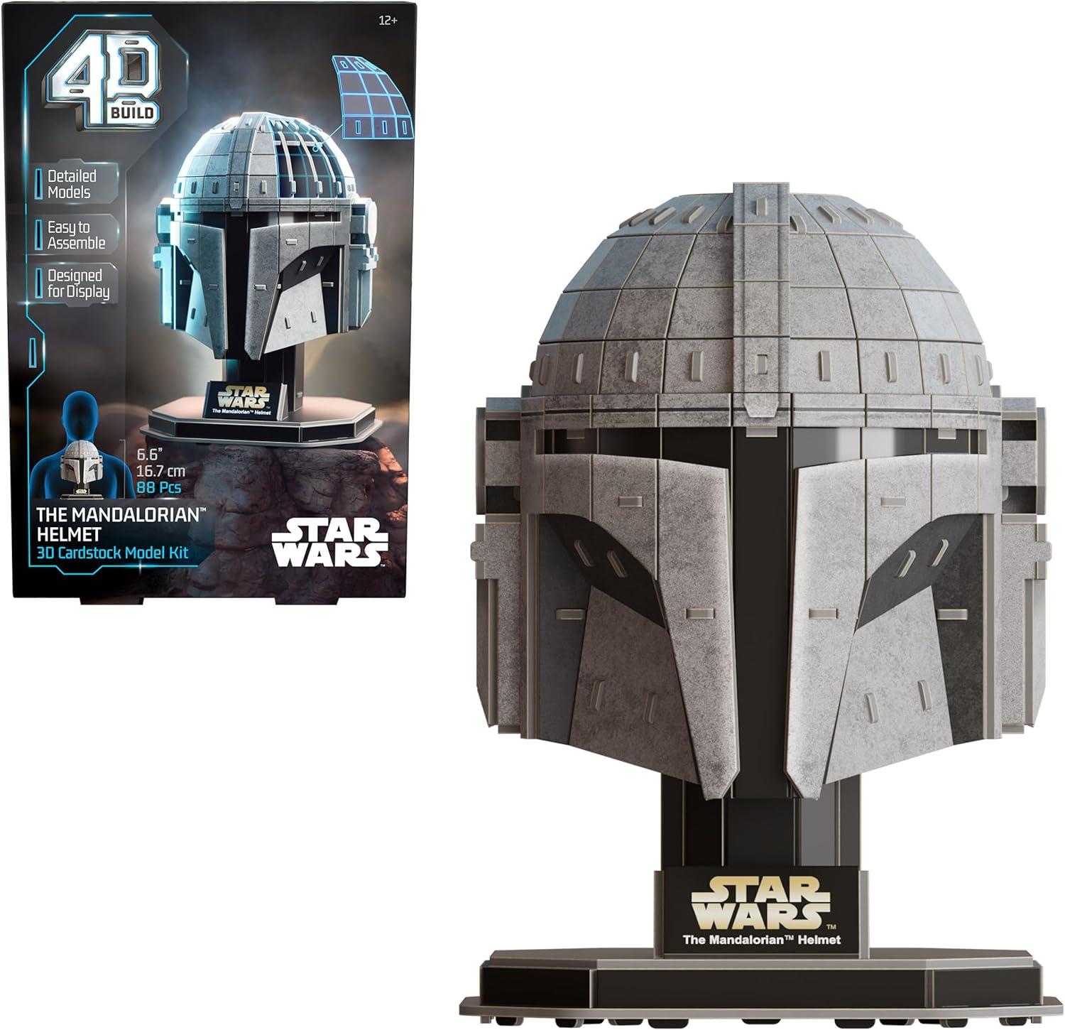 Star Wars Mandalorian Helmet 3D Model Kit for $6