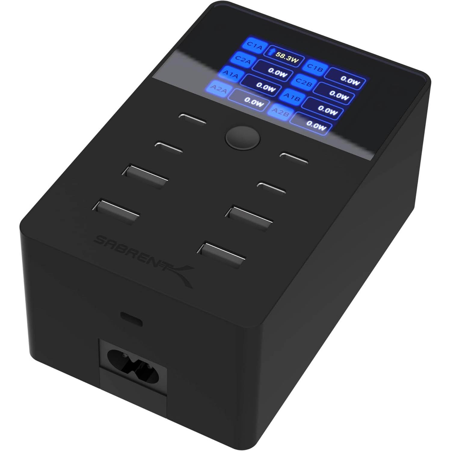 Sabrent 8-Port USB and USB-C 252W Charging Station for $69.66 Shipped