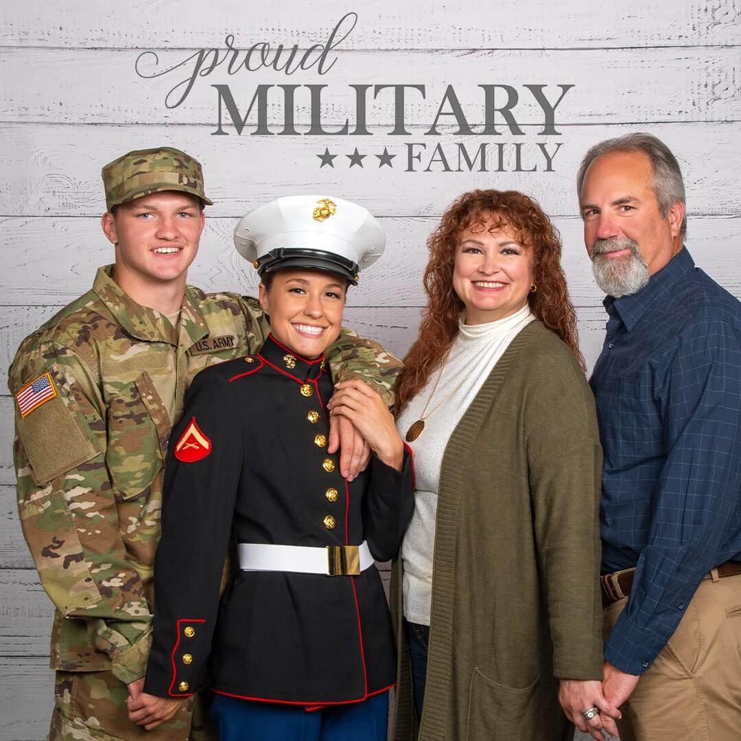 Free JCPenney Portraits 8x10 Standard Print for Military Members