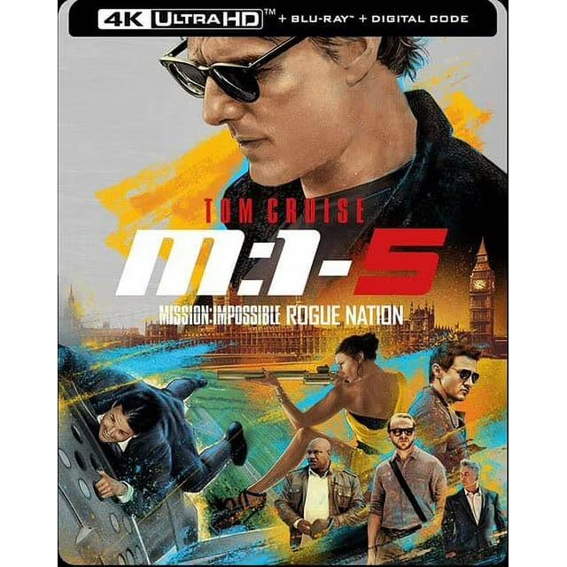 Mission Impossible Rogue Nation Steelbook Blu-ray for $14.99