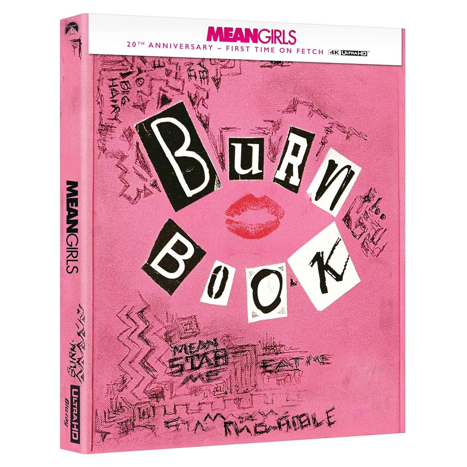 Mean Girls 4K UHD Limited Edition Burn Book Case for $14.49