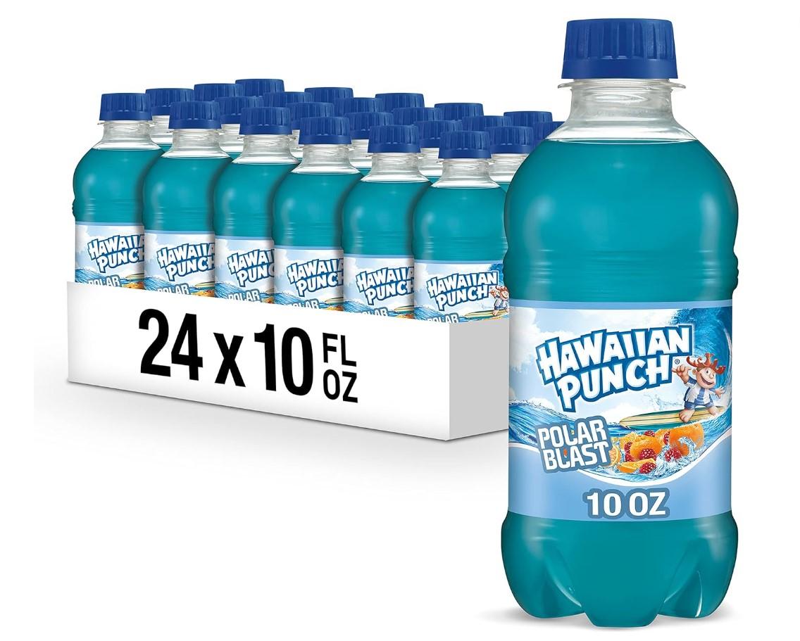 Hawaiian Punch Polar Blast Fruit Juice Drink 24 Pack for $8.43