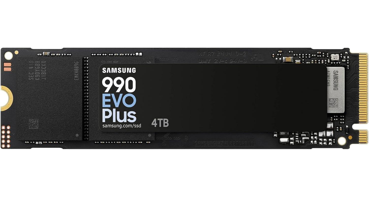 4TB Samsung 990 EVO Plus PCIe Gen4 M2 SSD for $249.99 Shipped