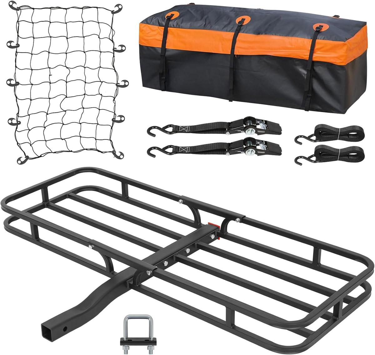 Weize Hitch Mount Cargo Carrier for $89.99 Shipped