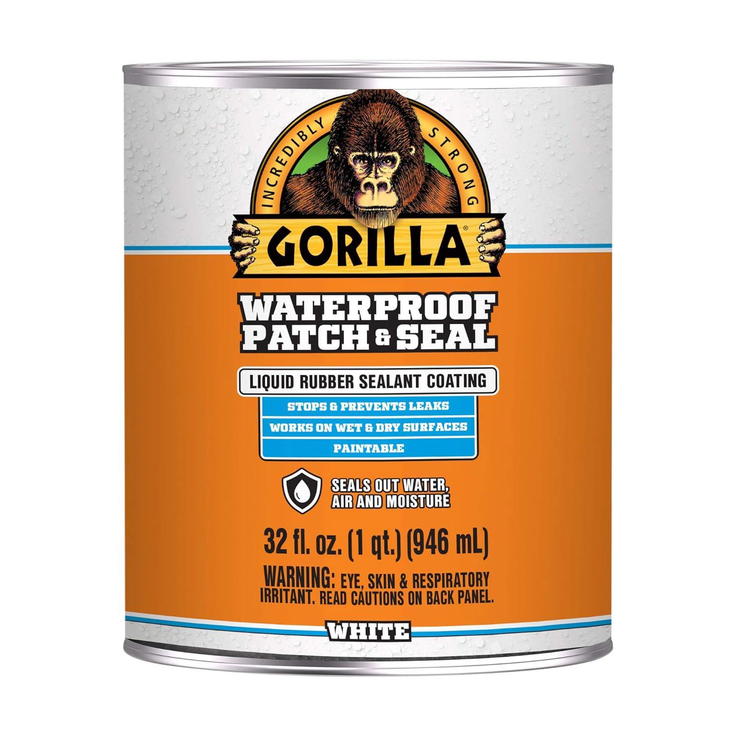 Gorilla Patch and Seal Liquid Rubber Waterproof Sealant Coating for $23.41