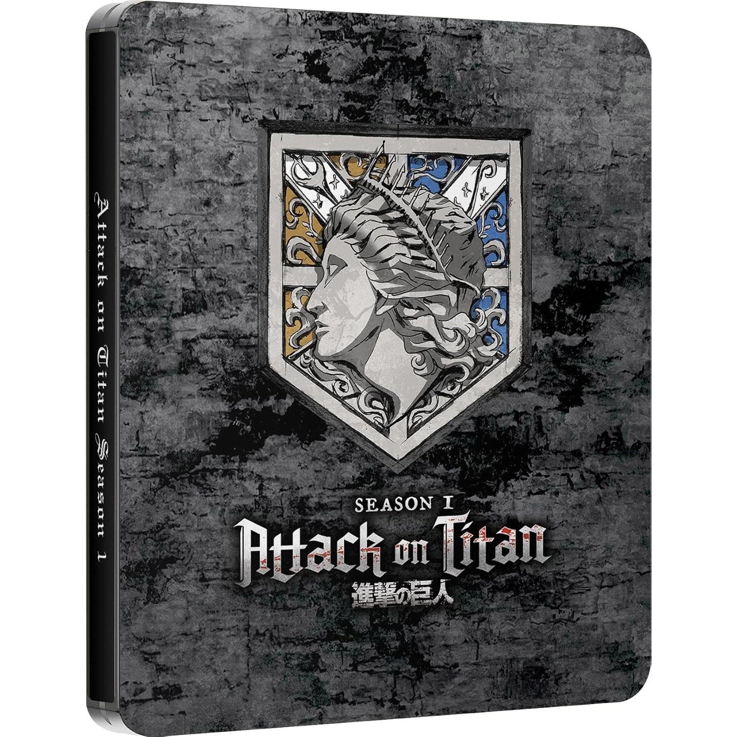 Attack on Titan Steelbook Blu-ray for $39.96 Shipped