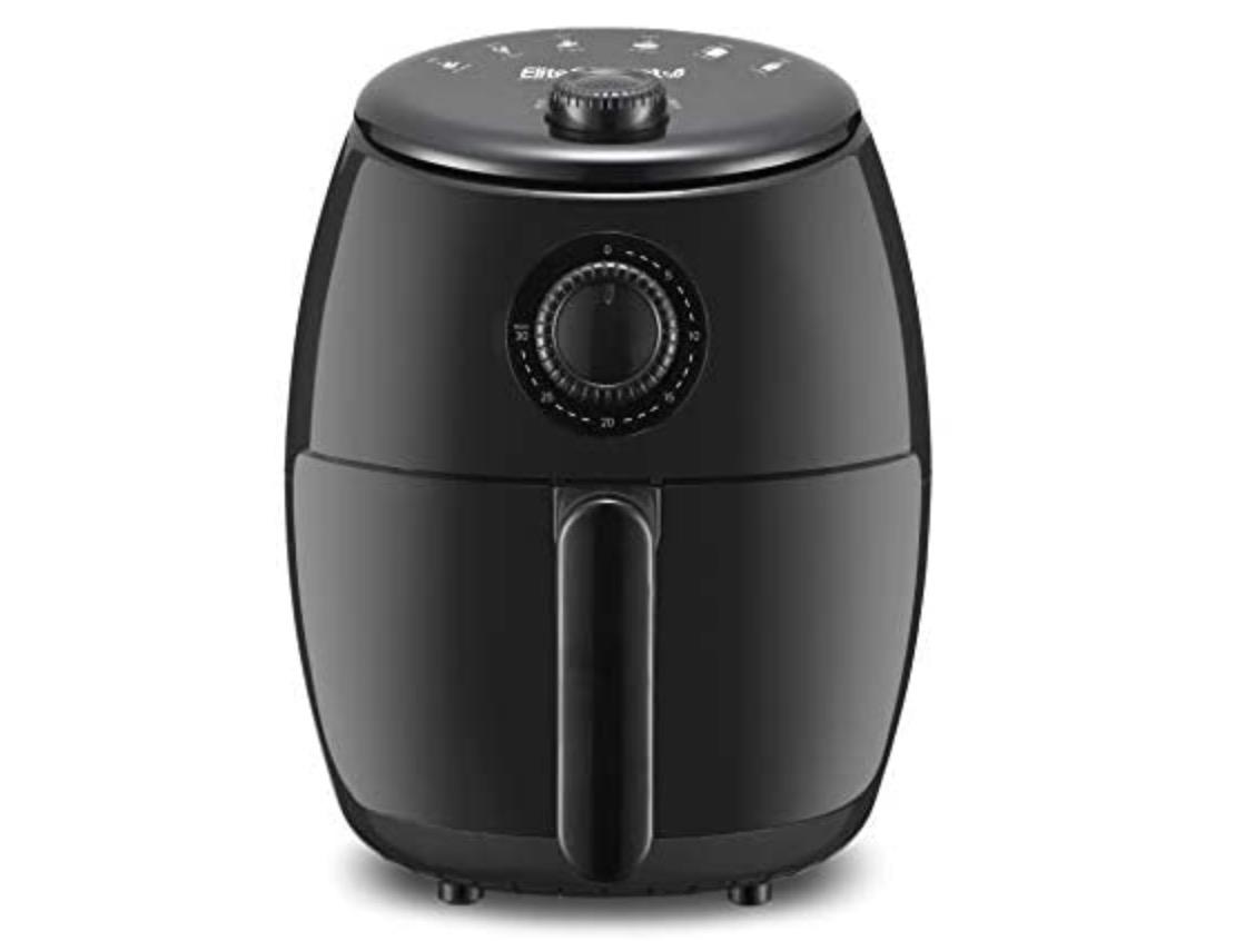 Elite Gourmet 2.1 Quart Electric Hot Air Fryer for $10.99