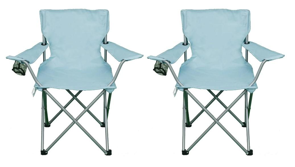 Ozark Trail Basic Quad Folding Camp Chair 2 Pack for $13.92