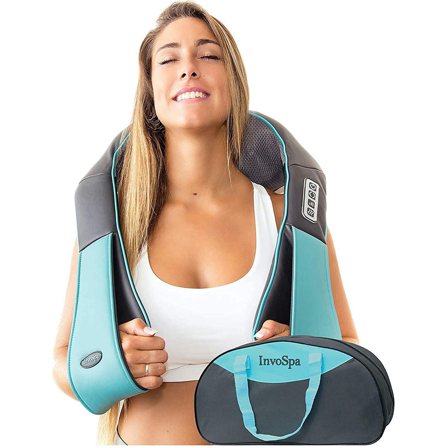 Shiatsu Back Neck and Shoulder Massager with Heat for $29.73 Shipped