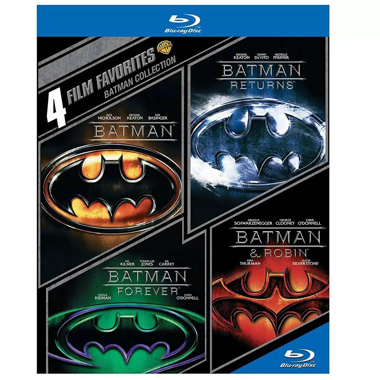 4-Film Batman Collection Blu-ray for $10 Shipped