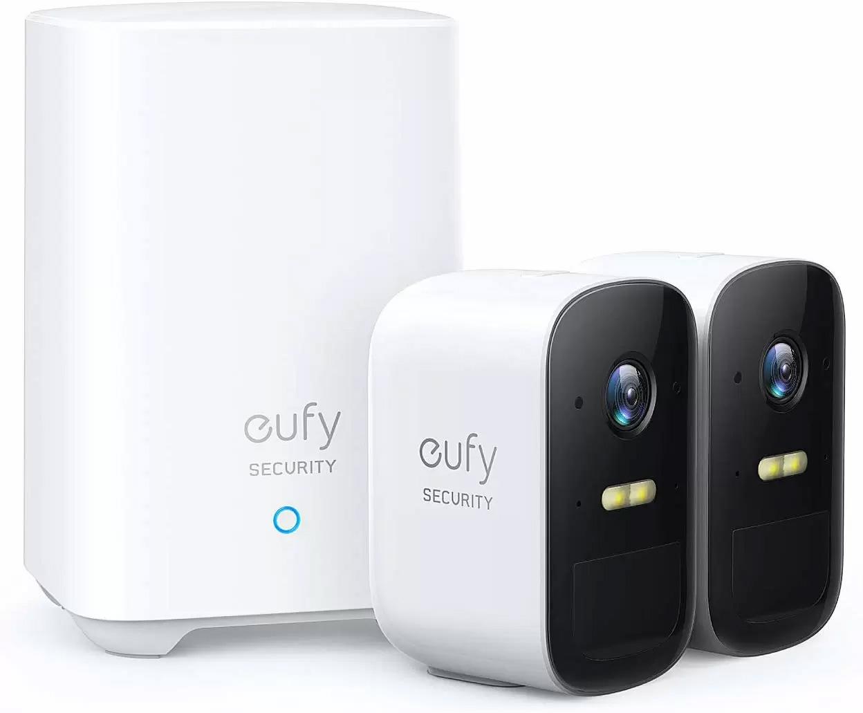 eufy Security eufyCam 2C Wireless Security System with 2 Cameras for $186.99 Shipped