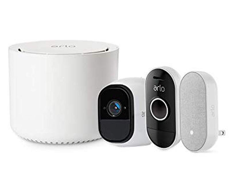 Arlo Smart Home Security Kit with Arlo Pro Camera and Door Bell