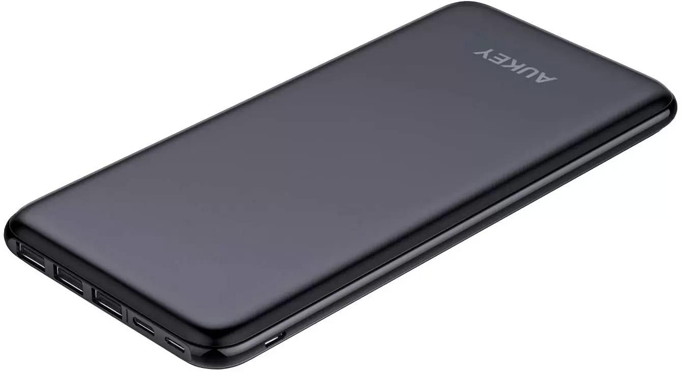 Aukey 20000mAh Slim Power Bank with USB-C and Lightning for $27.99 Shipped