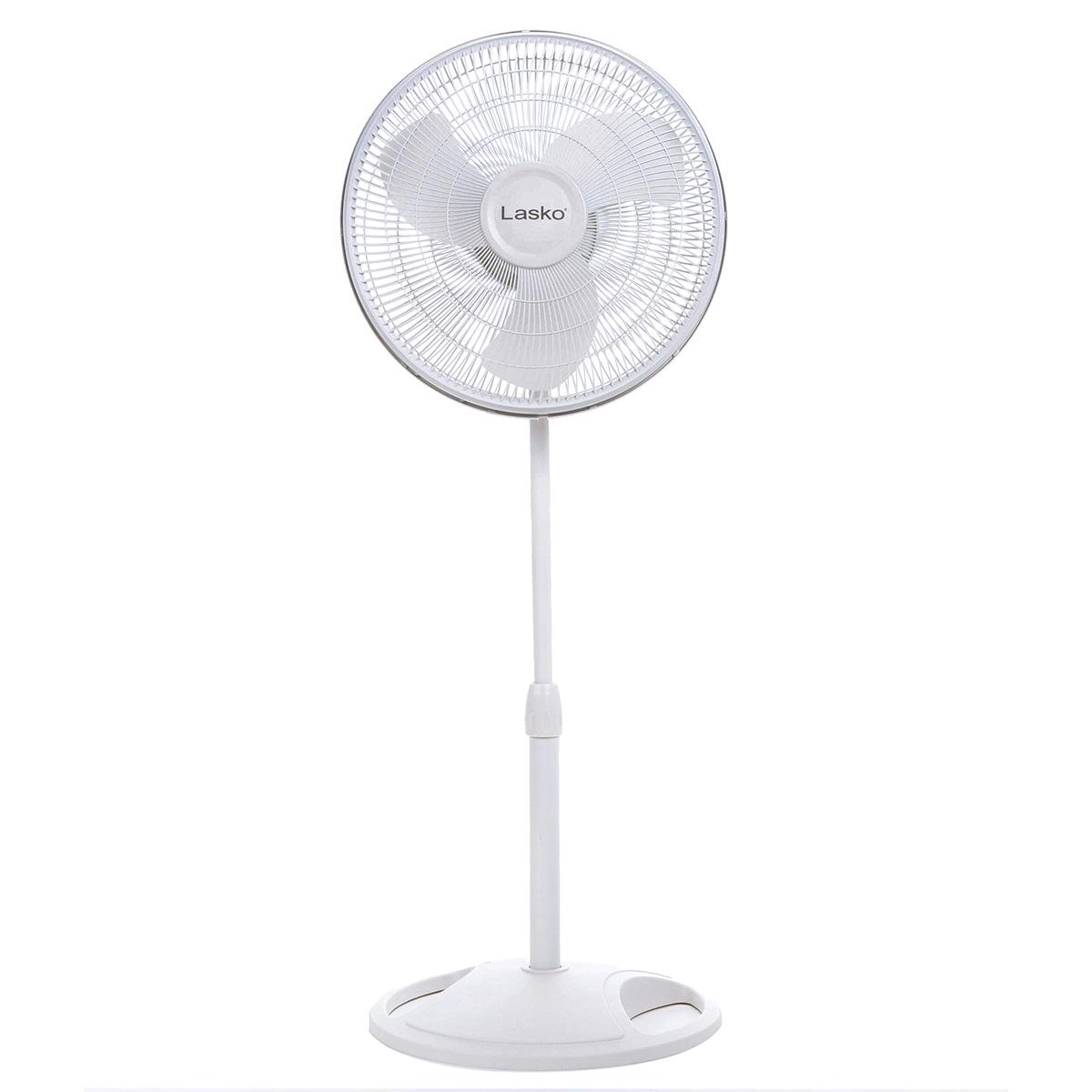 16in Lasko Oscillating 3-Speed Standing Fan for $21.74