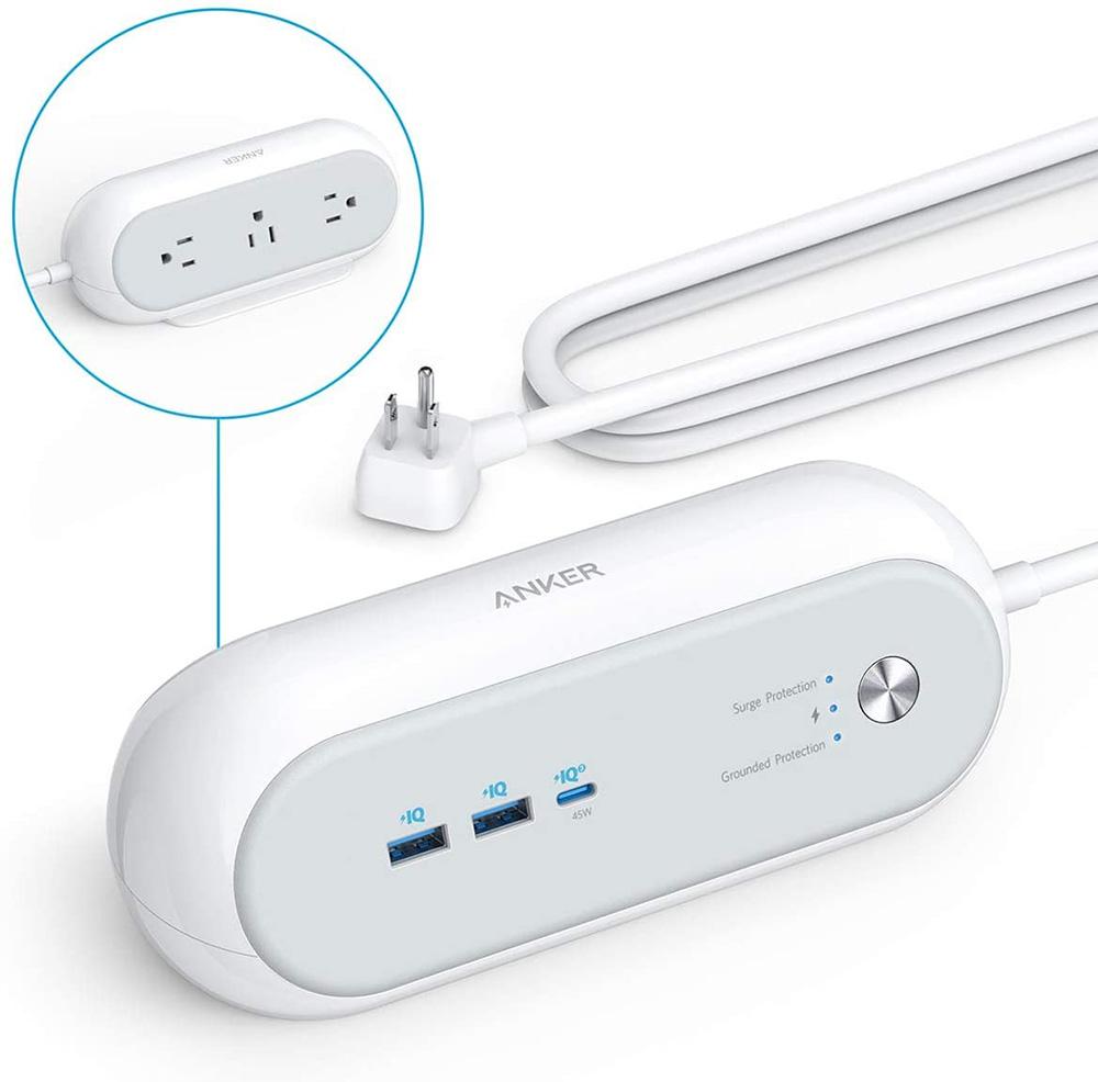 Anker USB C Power Strip Surge Protector for $44.99 Shipped