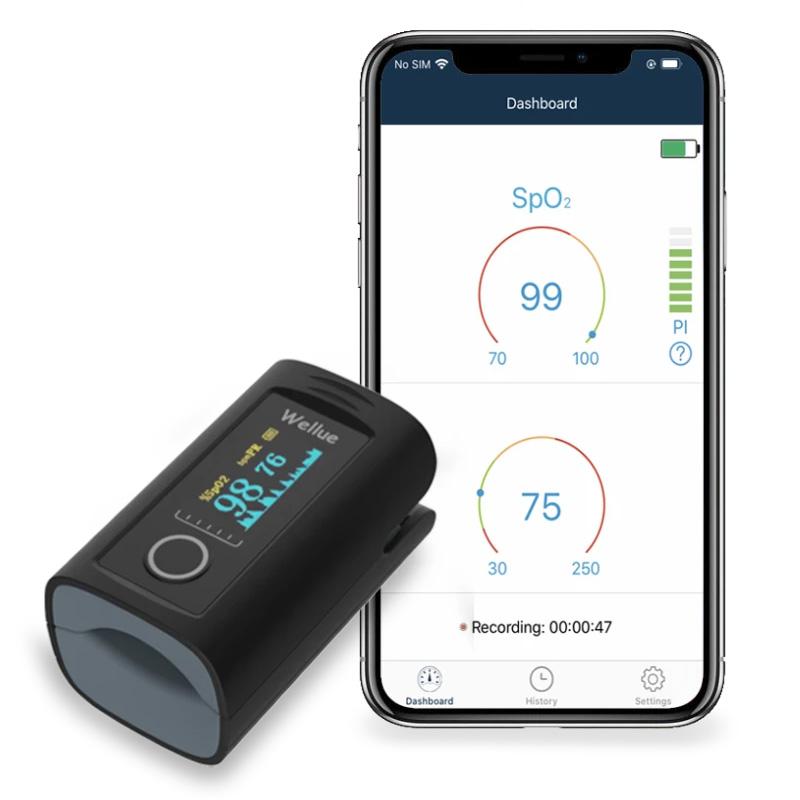 Wellue OxySmart Fingertip Pulse Oximeter for $18.70 Shipped