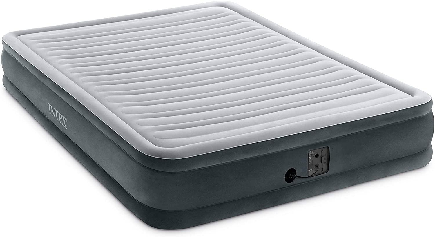 intex dura-beam deluxe comfort plush air mattress