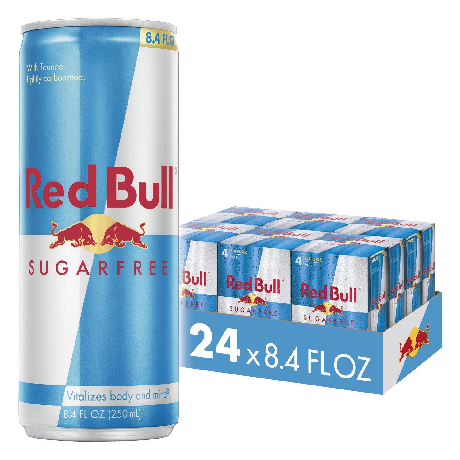 24 Red Bull No Sugar Energy Drinks for $26.49 Shipped