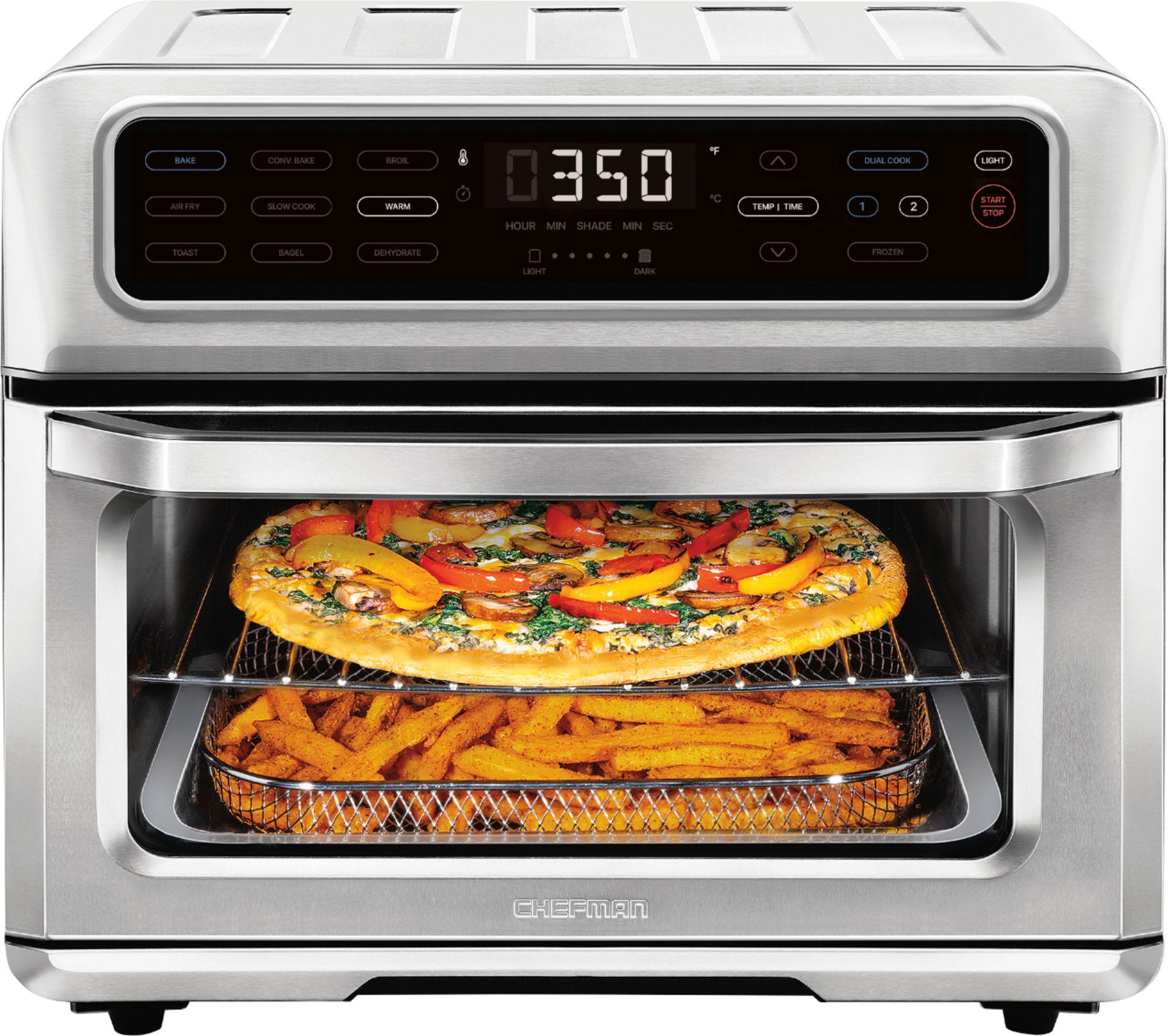 Chefman 20L DualFunction Air Fryer + Toaster Oven Combo