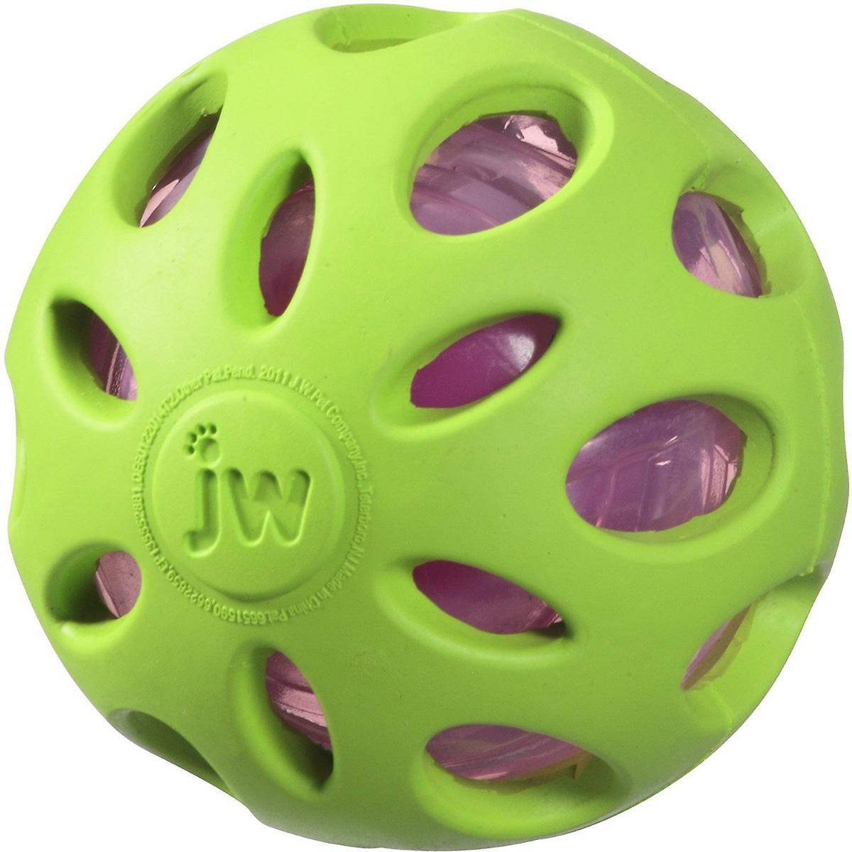 JW Crackle Ball Dog Chew Toy for $2.01