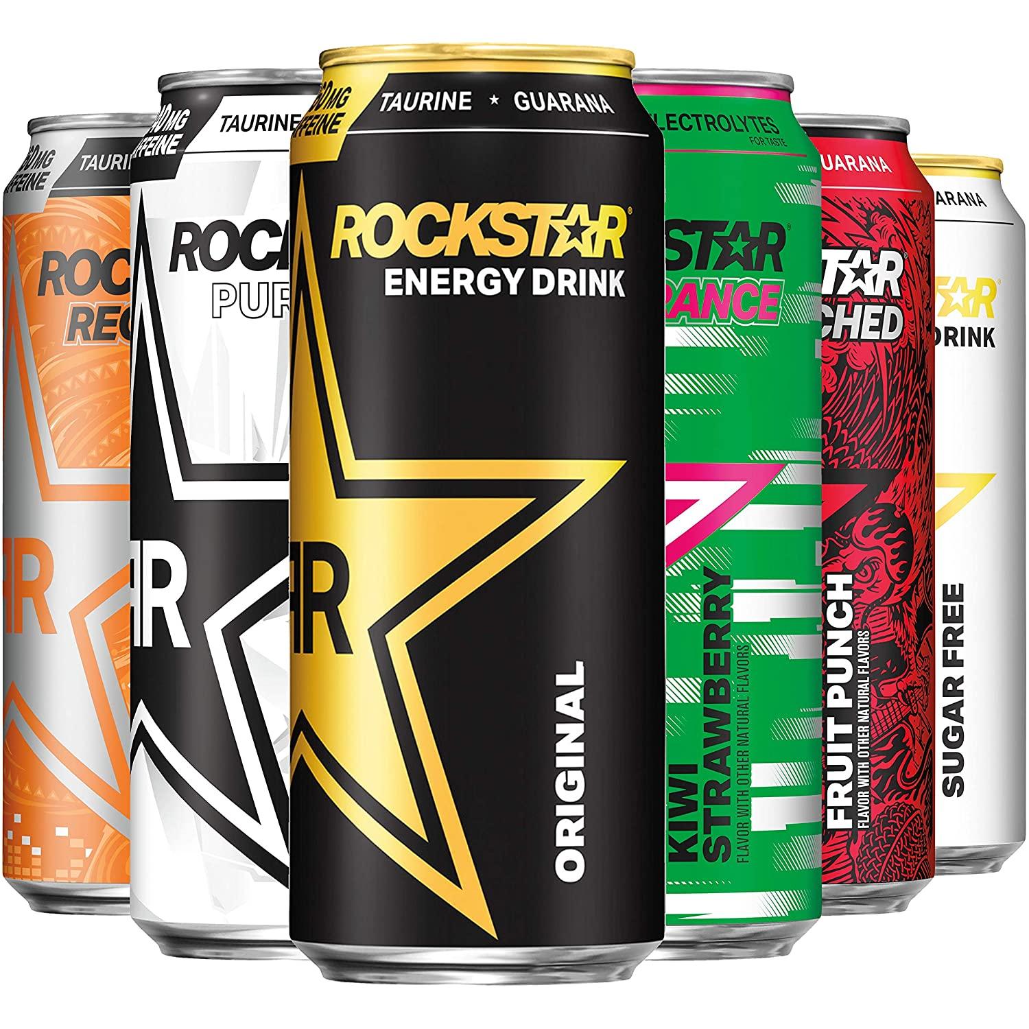 12 Rockstar Sampler Variety Pack for $12.91 Shipped