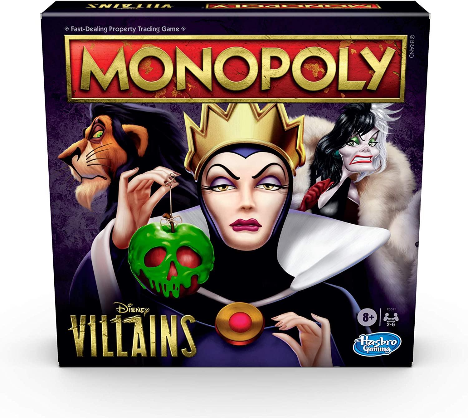 Monopoly Disney Villains Edition Board Game for $17.40