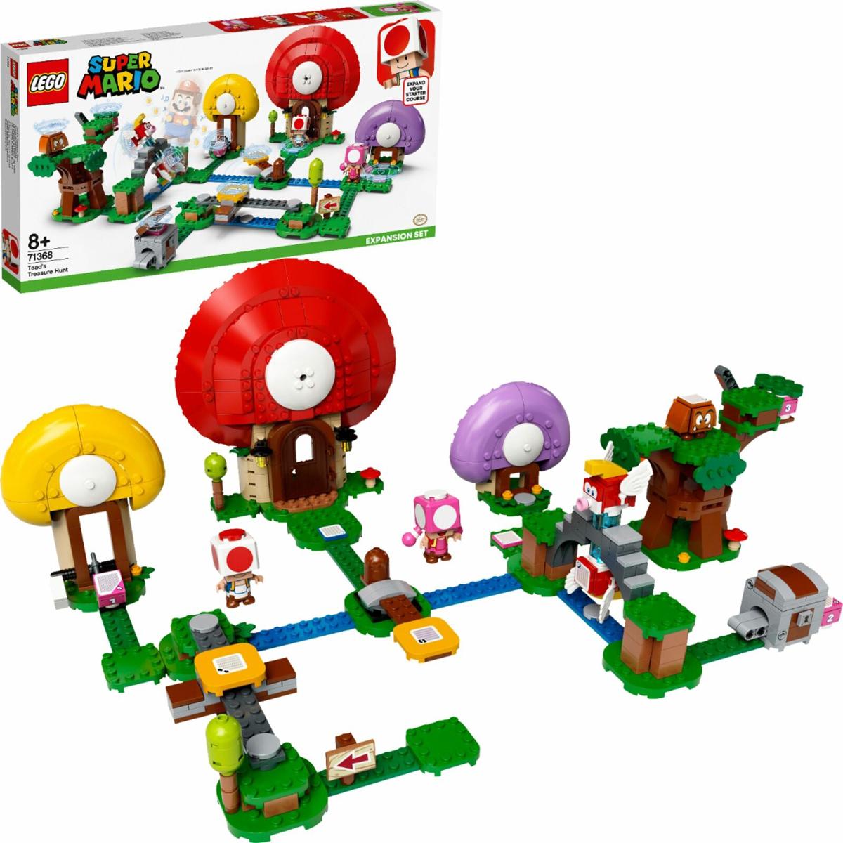 lego super mario toad's treasure hunt expansion