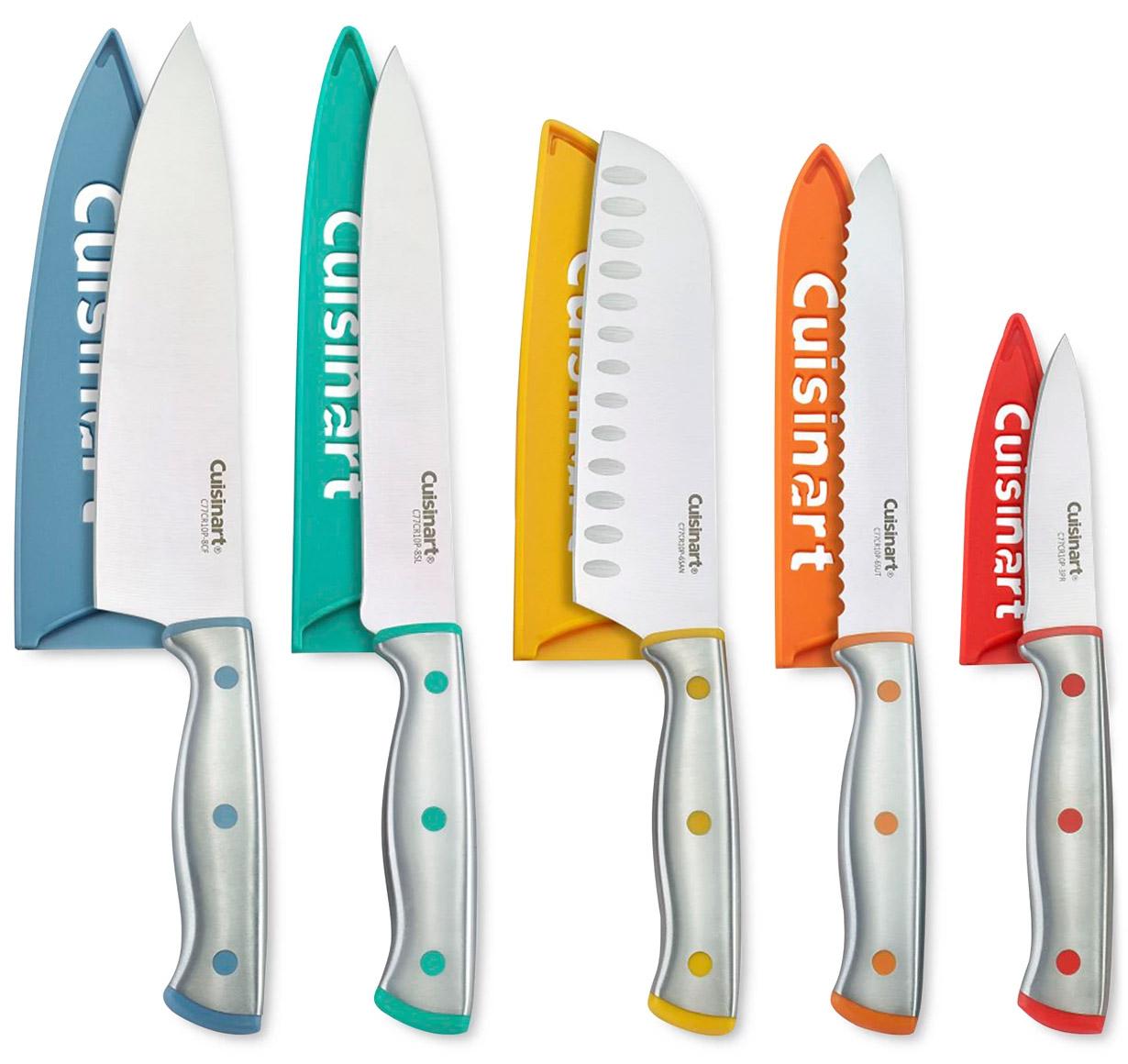 10-Piece Cuisinart ColorCore Multicolor Cutlery Set for $14.99