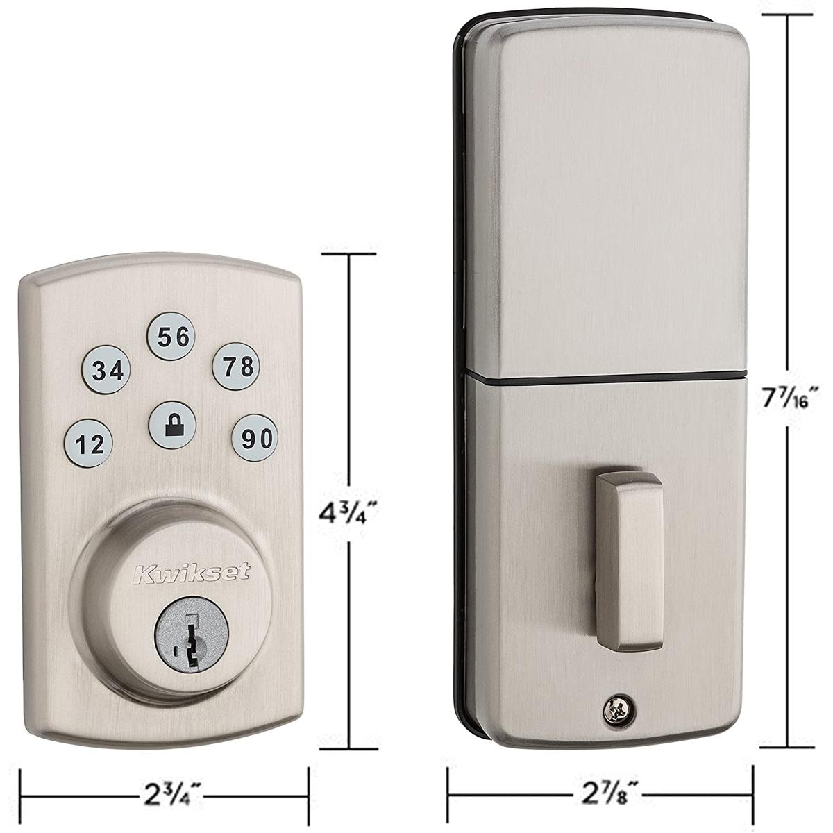 Kwikset Powerbolt 2 Door Lock Cylinder Keyless Entry Deadbolt for $41.62 Shipped